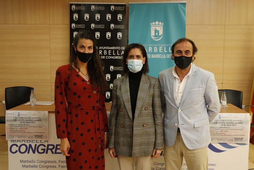 Respaldo municipal al torneo Charity Padel Game’ a beneficio de la Fundación Olivares, que tendrá lugar este sábado en el club Los Monteros