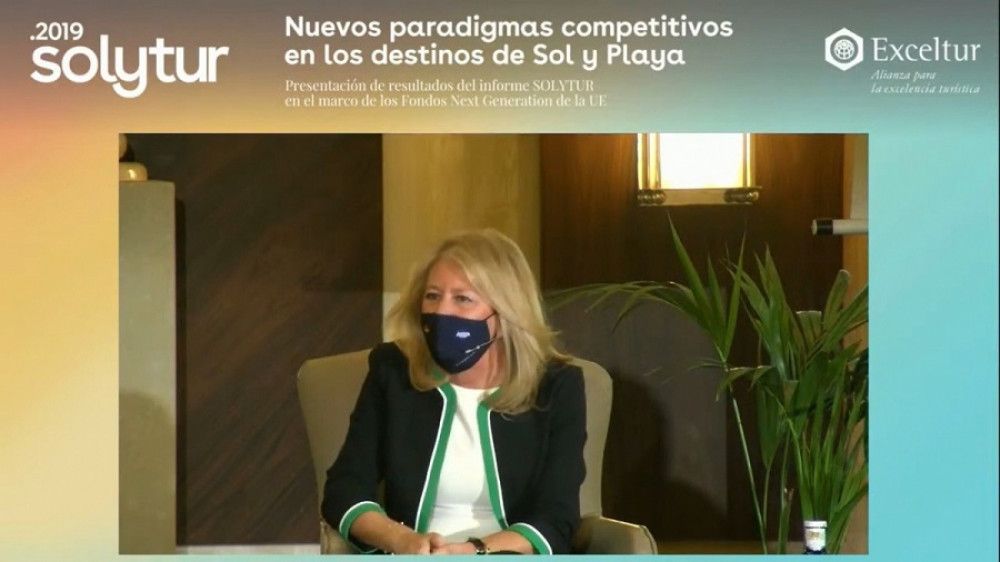 La alcaldesa es partidaria de considerar la financiación de los municipios turísticos “como sector estratégico de la economía” y pide su participación en las negociaciones de los fondos europeos de recuperación