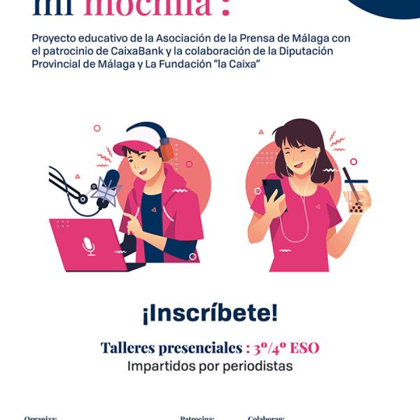 La Diputación abre nuevas inscripciones para institutos de la provincia en el proyecto Prensa en mi mochila’