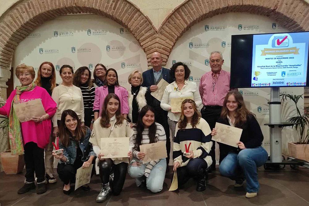 Entregados los Premios Solidarios 2023, que reconocen la labor de los voluntarios de la ciudad
