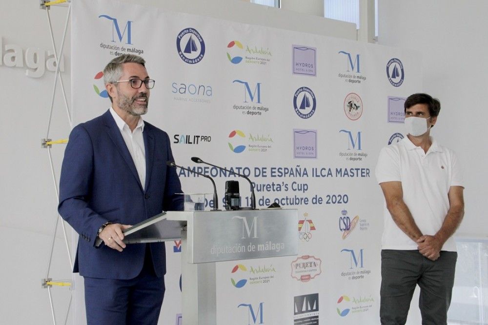 El Campeonato de España Ilca Máster 2020 se estrena en aguas andaluzas con el patrocinio de la Diputación