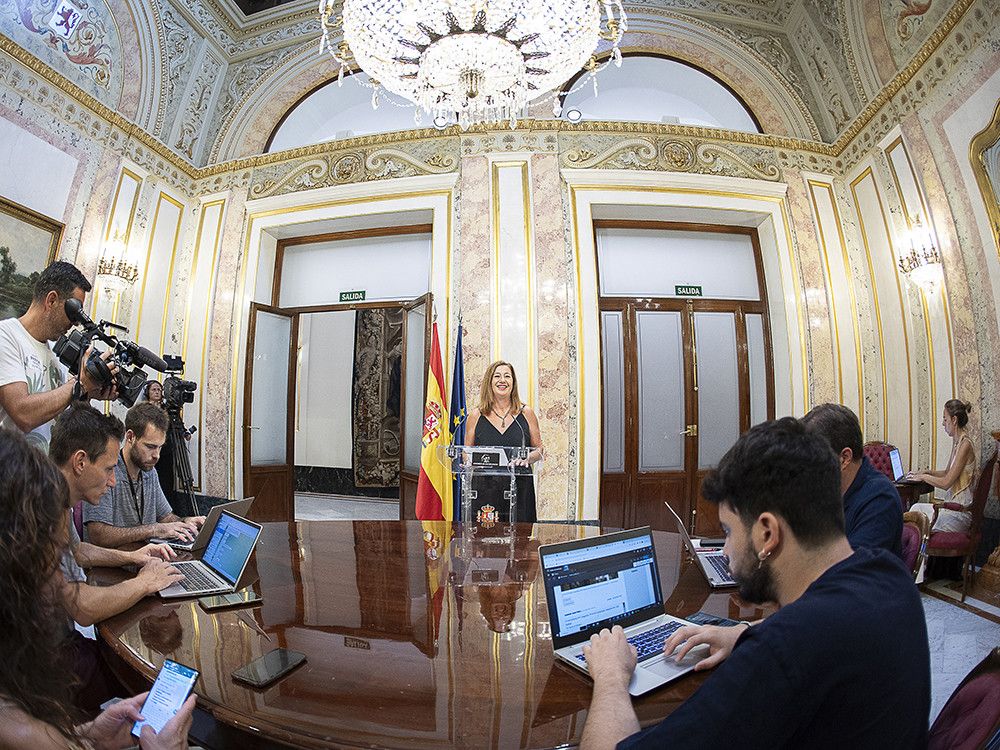 La presidenta del Congreso anuncia que el 26 y 27 de septiembre se celebrará el debate de investidura de Alberto Núñez Feijóo