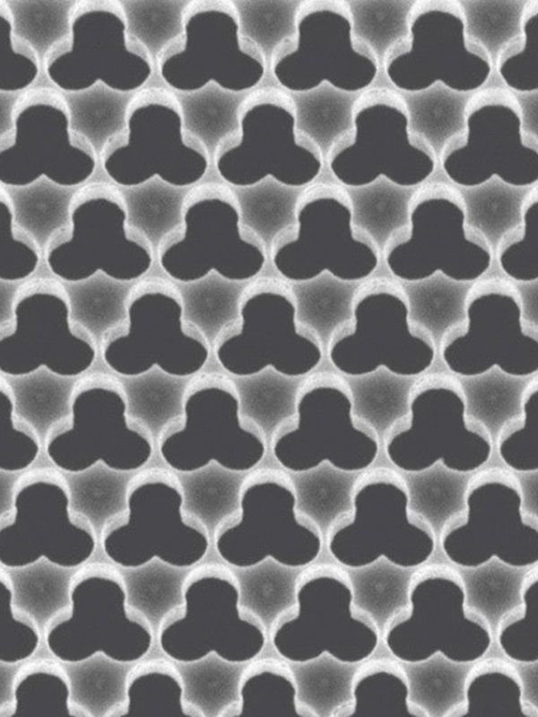Un patrón en forma de trébol logra eliminar las vibraciones en nanoestructuras