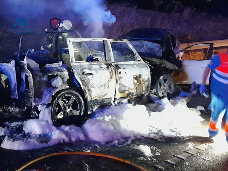 Cuatro fallecidos y dos heridos en dos accidente de tráfico ocurridos esta madrugada en Málaga y Coín