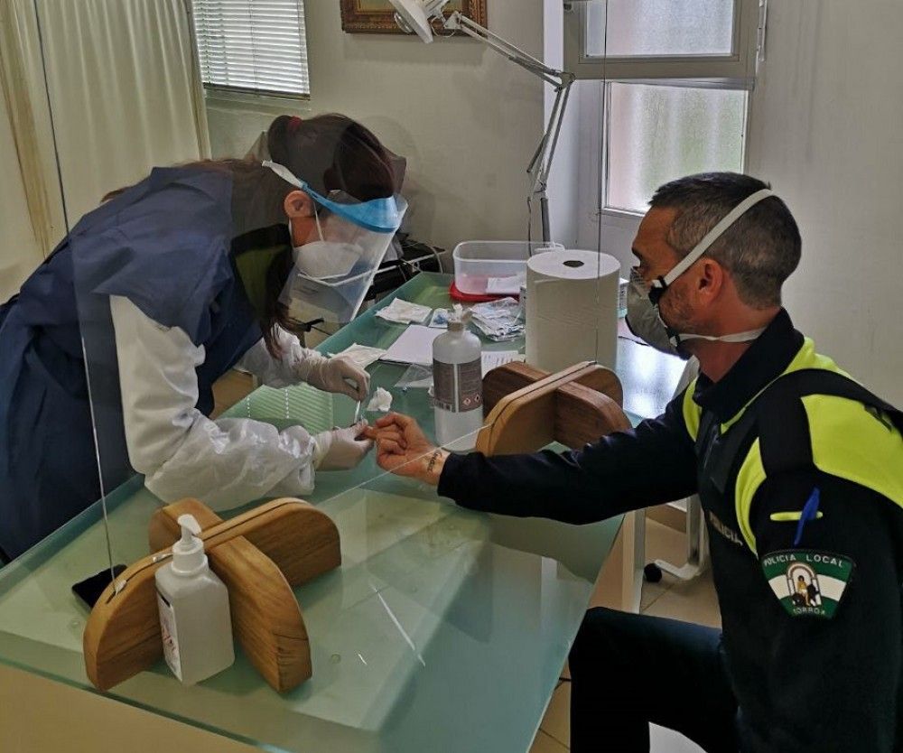 Test masivos a todo el personal de riesgo del Ayuntamiento de Torrox