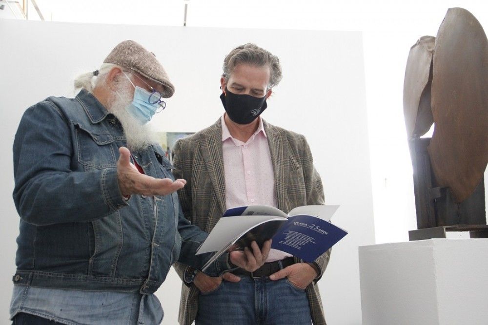 La Diputación de Málaga reúne en una exposición la obra creada por casi medio centenar de artistas malagueños durante el periodo de confinamiento