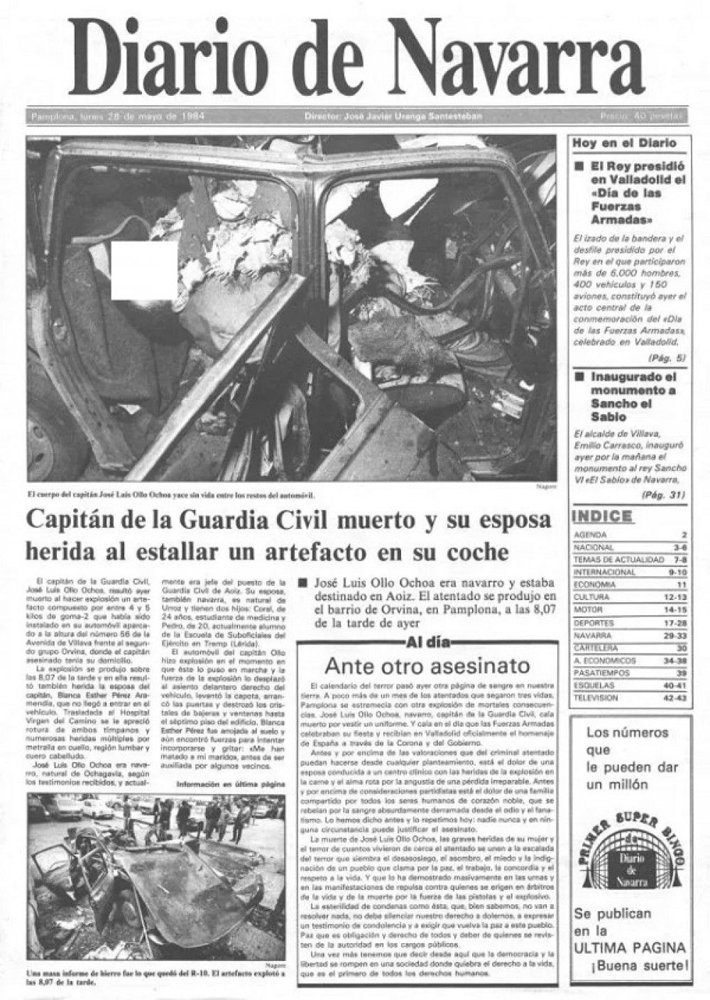 El Gobierno sigue pagando el apoyo de Bildu con el acercamiento de otros seis presos etarras a cárceles cercanas al País Vasco
