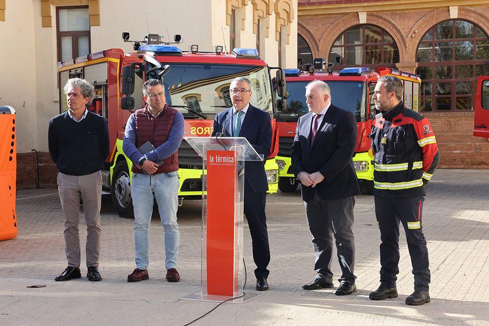 La Diputación adquiere por primera vez vehículos especiales para intervenciones del CPB de salvamento y rescate