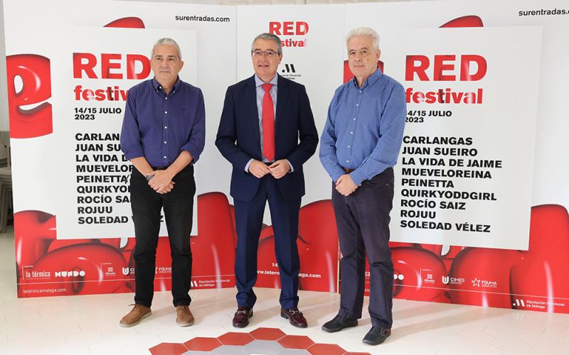 La Diputación entrega parte de la recaudación del RED Festival de La Térmica a la investigación contra el cáncer