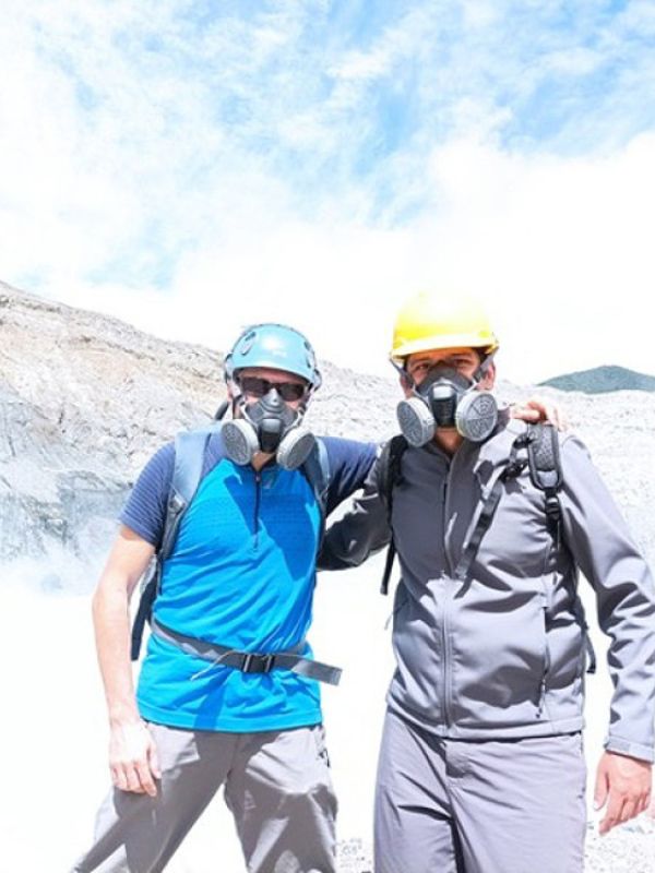 Estudios con radiotrazadores: del océano al cráter de un volcán