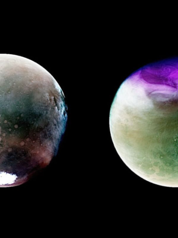 La nave espacial MAVEN capta impresionantes vistas ultravioleta de Marte