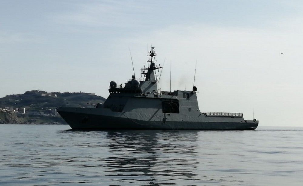 El buque "Furor" se incorpora a misiones de vigilancia y seguridad marítima en el Estrecho y el Mar de Alborán