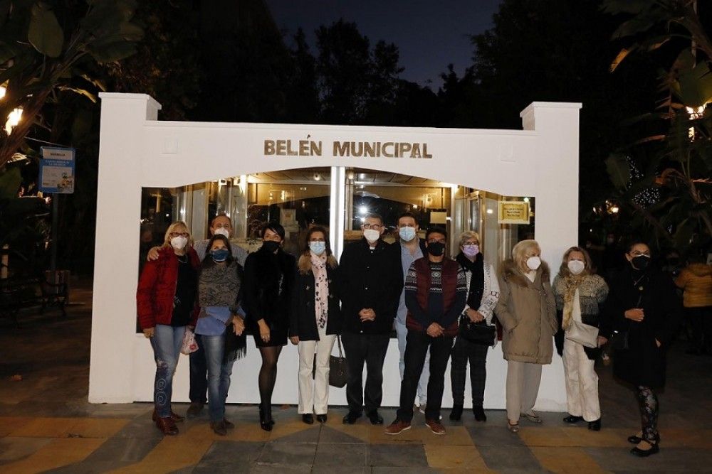 Inaugurado el Belén Municipal en el Paseo de la Alameda