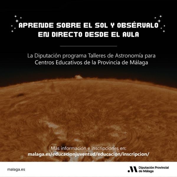 La Diputación organiza talleres de astronomía y ajedrez para escolares de la provincia