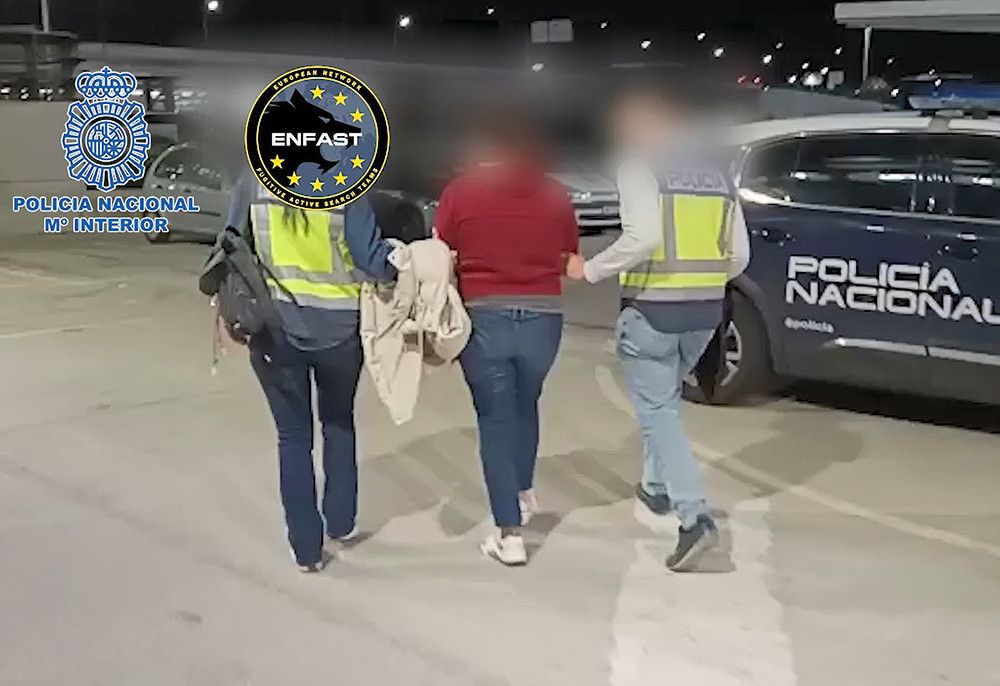 La Policía Nacional detiene a una de los European Most Wanted Fugitives de EUROPOL en busca desde hace 10 años