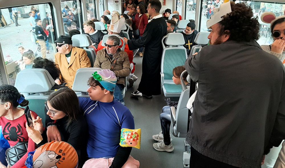 El Trambahía supera el millón de viajeros a los cinco meses y medio de su puesta en servicio