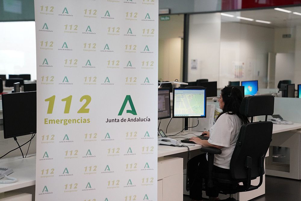 El 112 gestiona más de 381.000 emergencias en Andalucía en el primer semestre del año