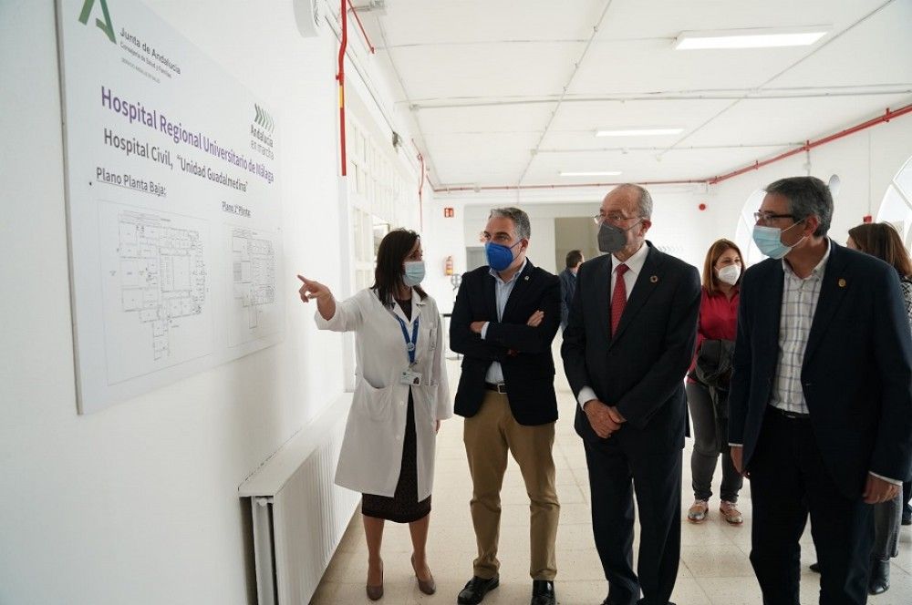 La Diputación cede a Salud las instalaciones del centro Guadalmedina para atender a pacientes Covid leves