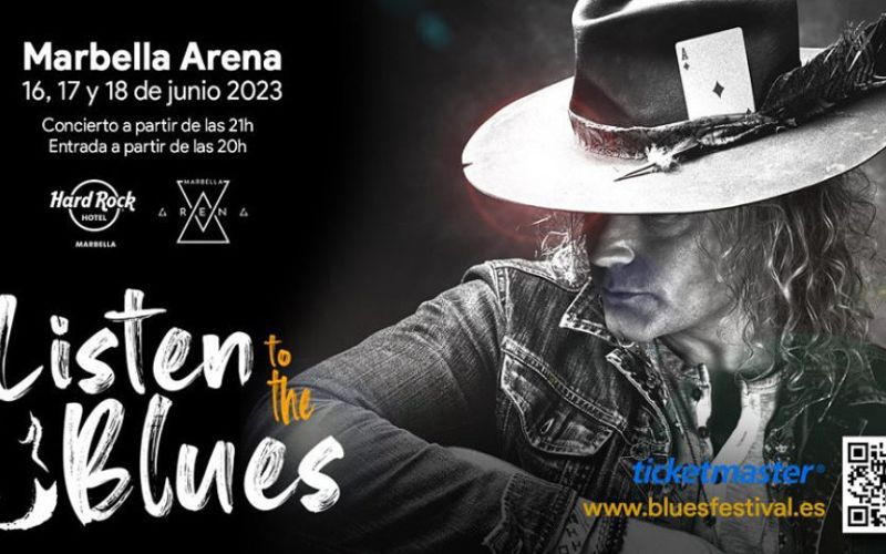 El festival de blues más importante del sur de Europa aterriza en Marbella Arena del 16 al 18 de junio