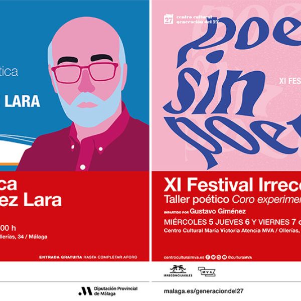 El Centro Cultural MVA se llena de poesía con dos encuentros culturales esta semana