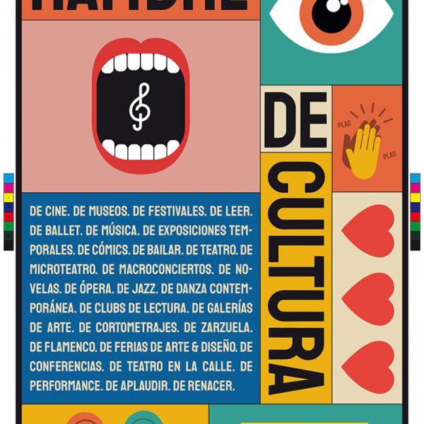 El Ministerio de Cultura pone en marcha la campaña de publicidad institucional Hambre de cultura’