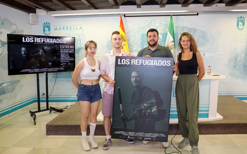 El director Alejandro Hoces estrena su nuevo cortometraje, Los Refugiados’ el próximo 27 de julio en el IES Río Verde