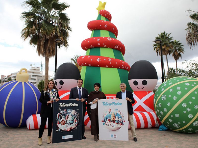 El Ayuntamiento presenta el programa de Navidad que comenzará este viernes día 1 de diciembre