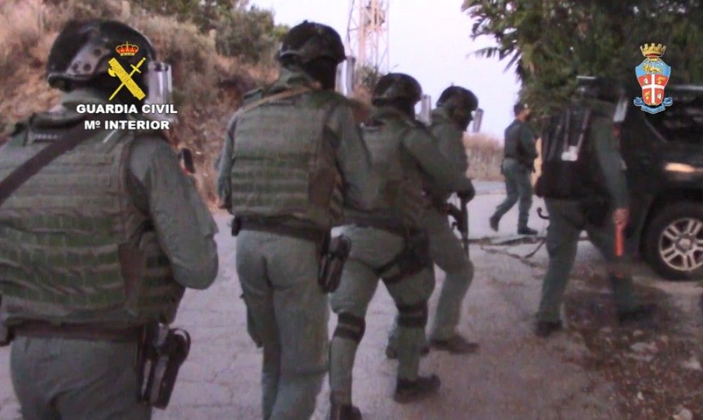 Desarticulada una organización criminal dedicada al tráfico de drogas desde Málaga a Cerdeña a través de empresas de mensajería