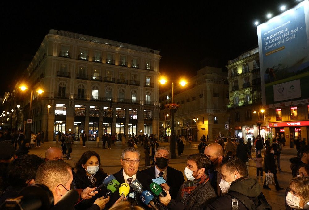 La Costa del Sol desembarca en Fitur con una campaña inédita en la Puerta del Sol con la que prevé impactar a cerca de tres millones de personas