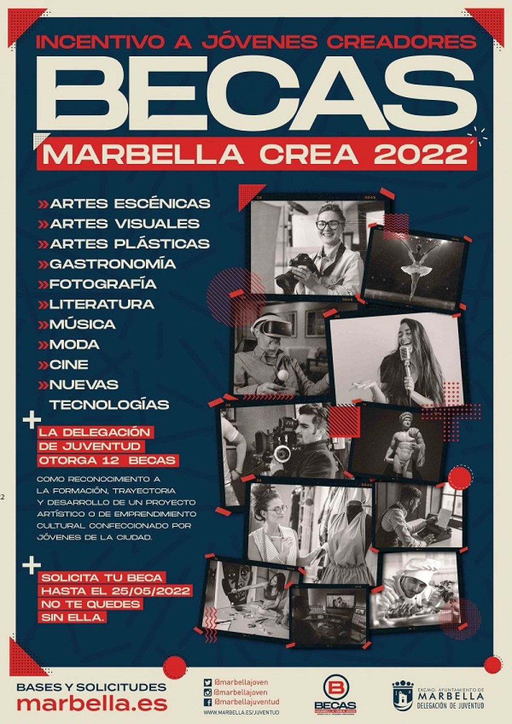 El plazo de inscripción para optar a las Becas del Marbella Crea’ finaliza mañana miércoles