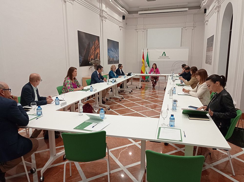 La Comisión provincial de Coordinación analiza el impacto en Málaga de la bajada de impuestos y las medidas contra la sequía