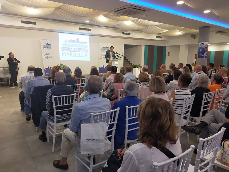 Por Mi Pueblo Marbella presenta su programa y a los miembros de su candidatura para las próximas municipales
