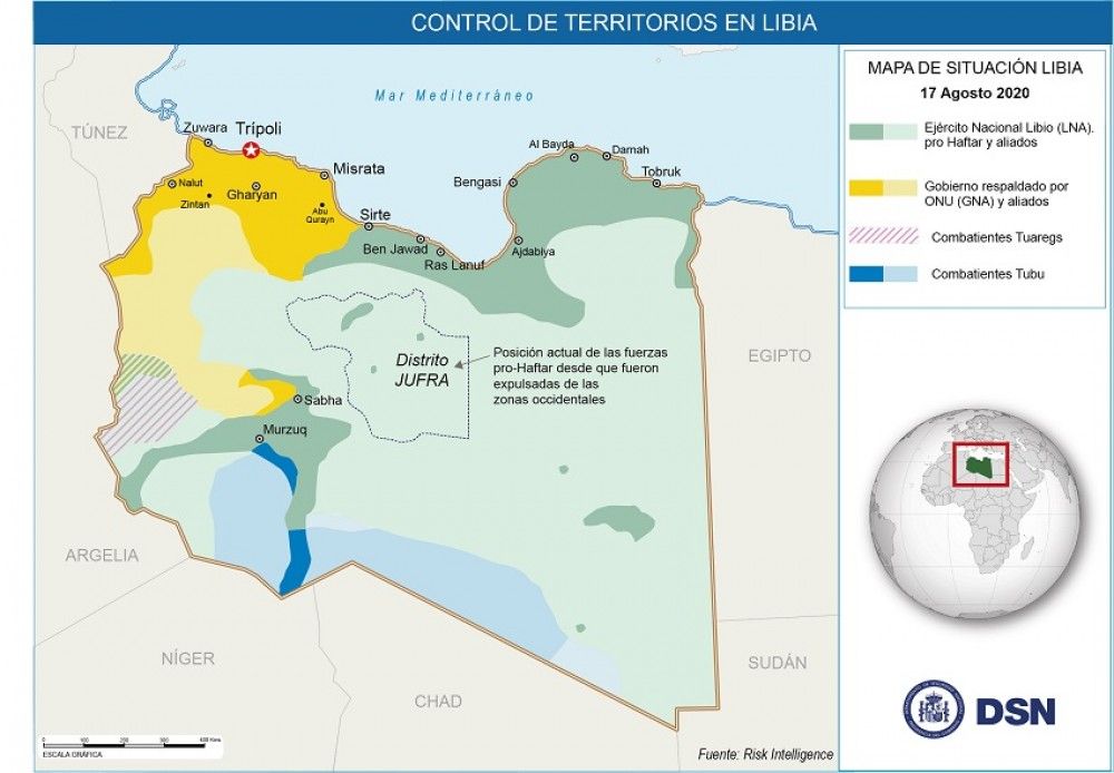 España considera poco viable el alto el fuego alcanzado en Libia