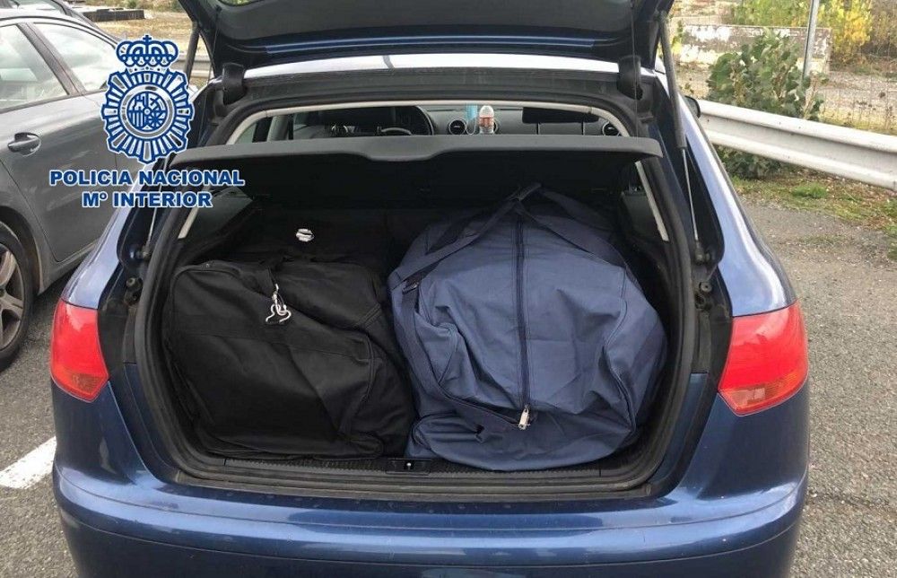 La Policía Nacional desarticula una red de narcotraficantes dedicada a transportar drogas desde España hasta Francia