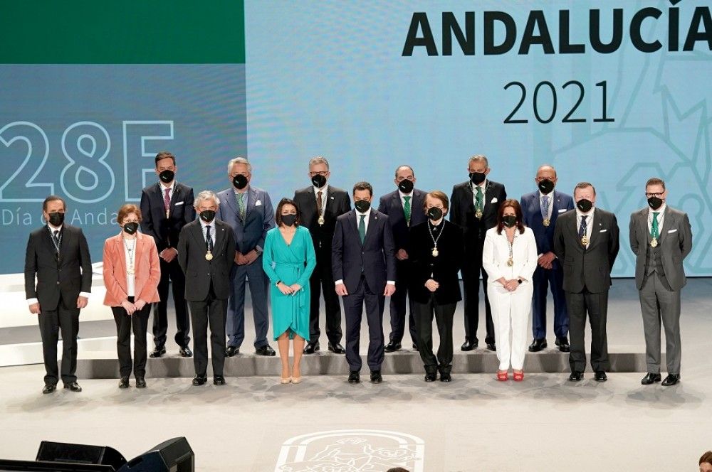 Raphael, nombrado Hijo Predilecto de Andalucía durante el acto institucional por el día de la autonomía