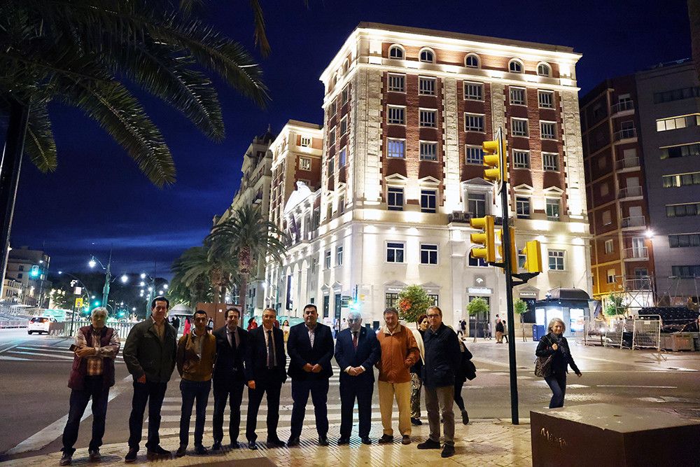 La Diputación ultima la rehabilitación parcial de su antigua sede en la plaza de la Marina de Málaga