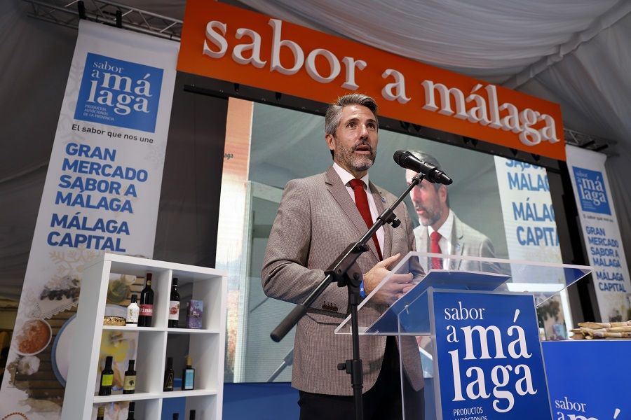El Gran Mercado Sabor a Málaga muestra durante cinco días los mejores productos agroalimentarios de la provincia
