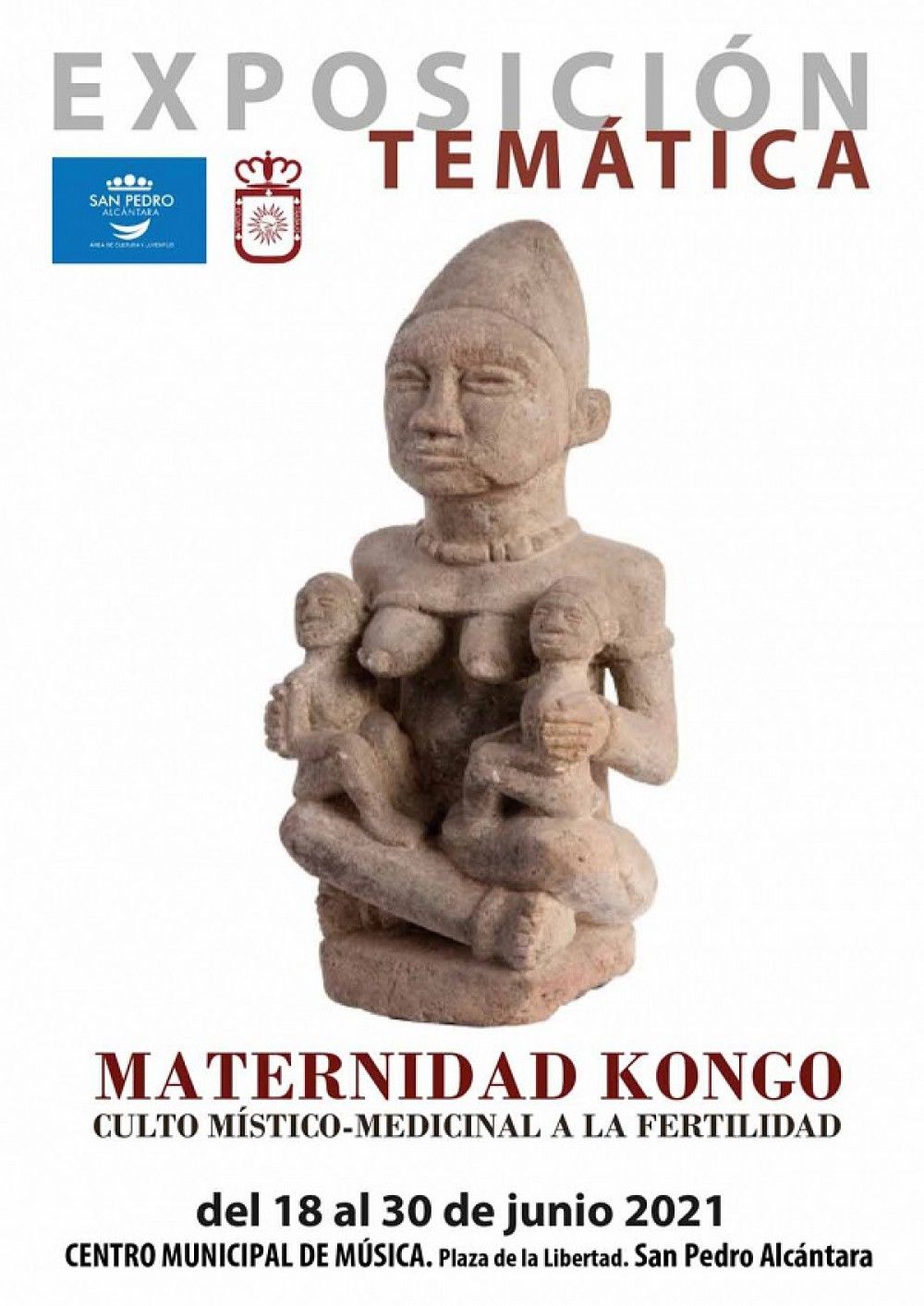El Centro Cultural San Pedro acogerá desde el viernes una exposición temática sobre la maternidad en el Congo y el culto místico-medicinal a la fertilidad