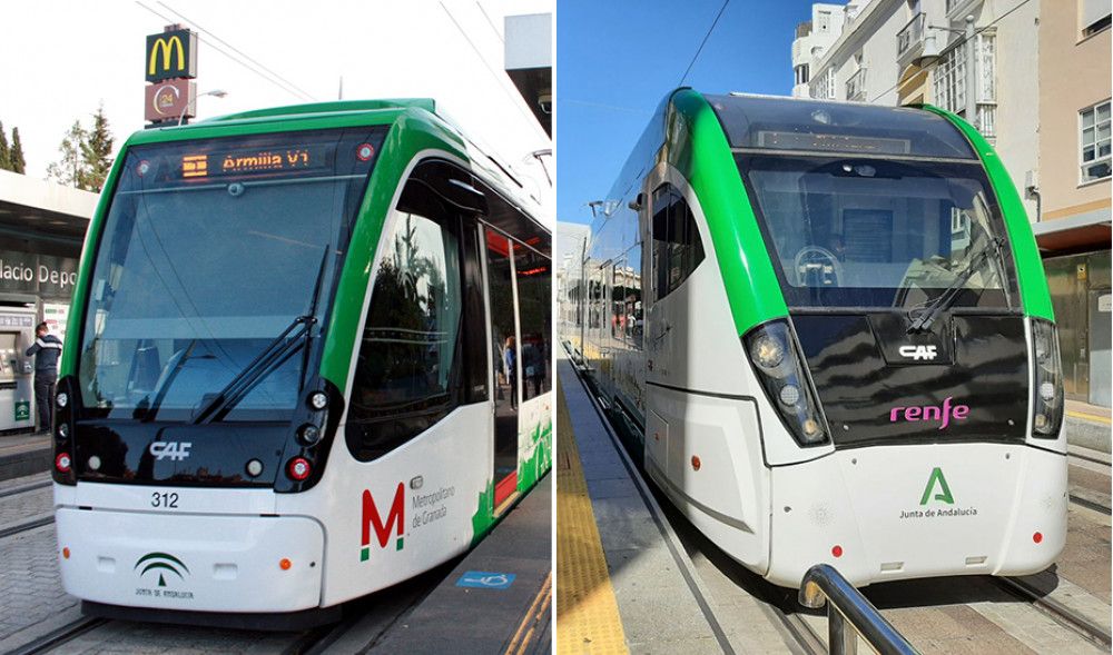 La Junta instalará sensores en el Metro de Granada y el TramBahía para evaluar la contaminación atmosférica existente en su entorno