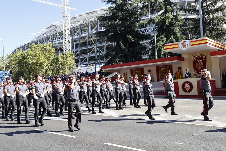 Los reyes han presidido el desfile por el Día de la Fiesta Nacional