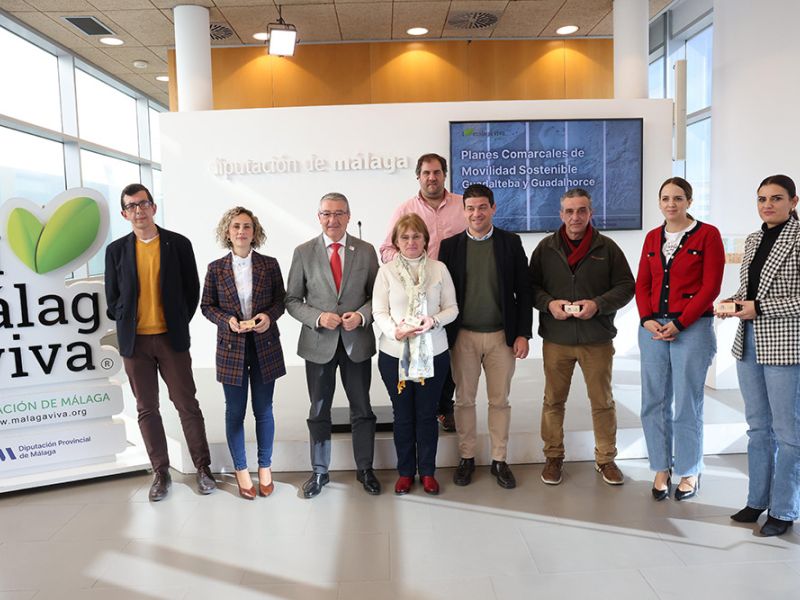 La Diputación plantea medidas para mejorar la movilidad de unas 200.000 personas de 16 municipios del Guadalhorce y Guadalteba