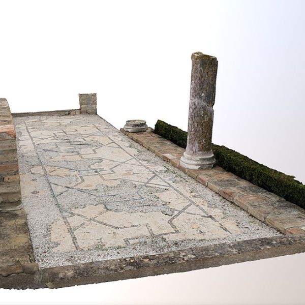 Los mosaicos romanos de Itálica, en tres dimensiones
