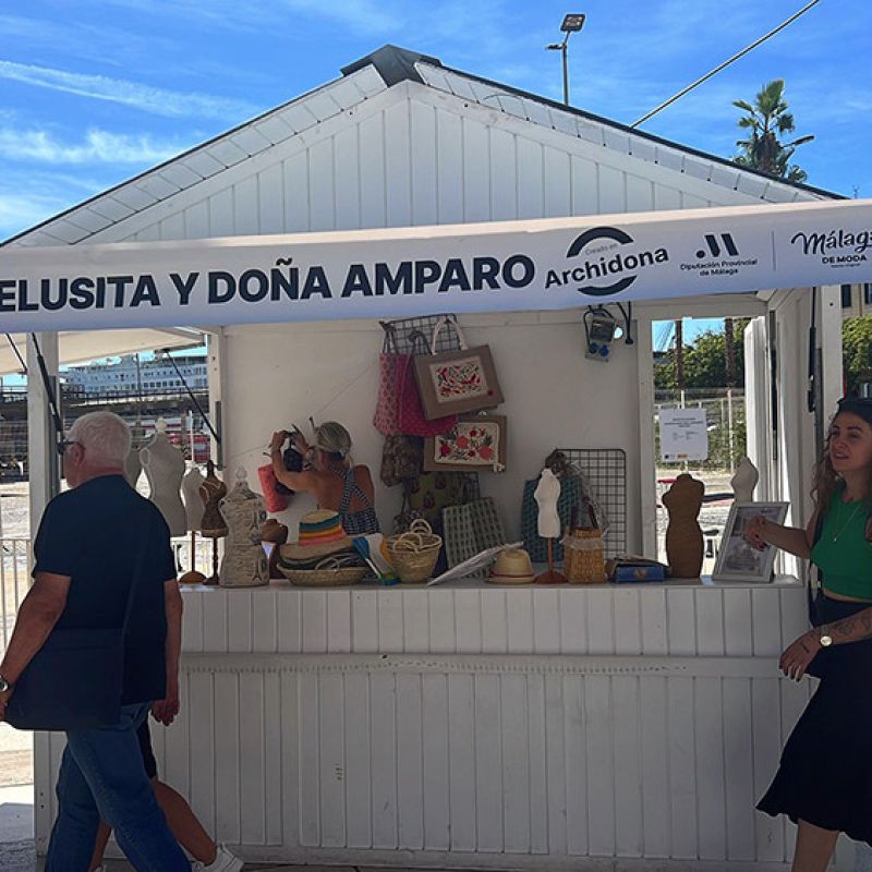 Más de una treintena de productores de Sabor a Málaga y Málaga de Moda recalan en el Palmeral de las Sorpresas con motivo del Málaga Cruise Days