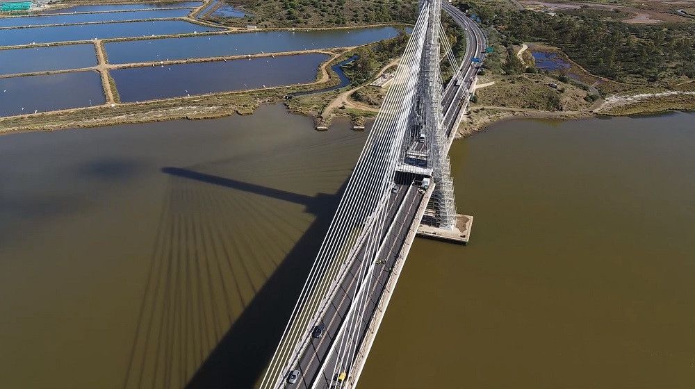 Terminan las obras de rehabilitación del Puente Internacional del Guadiana