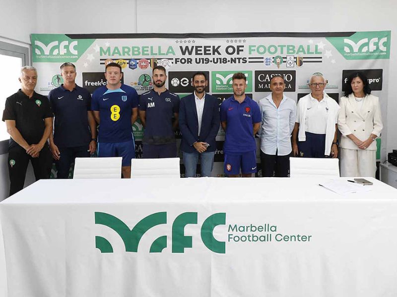 Una decena de selecciones sub18 y sub19 de los cinco continentes competirán en el torneo Marbella Week of Football’