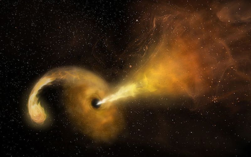 La NASA aprovecha el Black Friday para hacer labor divulgativa sobre los agujeros negros (black hole)