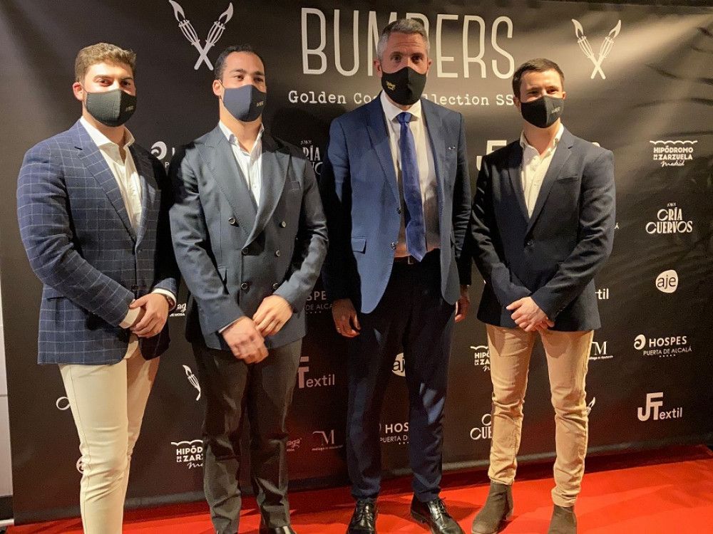 La Diputación acompaña a la firma malagueña Bumpers en su primera presentación oficial en Madrid