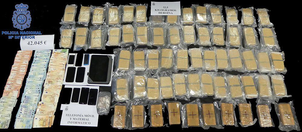 La Policía Nacional detiene en Mijas (Málaga) a un prófugo reclamado por las autoridades belgas por tráfico de drogas