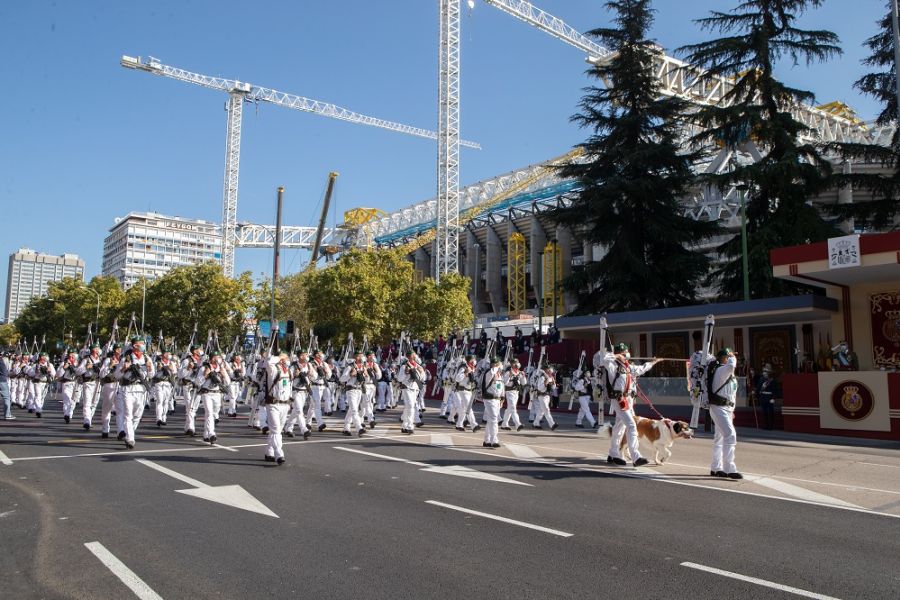 Los reyes presiden el desfile por el Día de la Fiesta Nacional