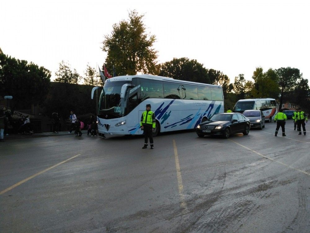 Tráfico realiza esta semana una campaña de inspección en vehículos de transporte escolar